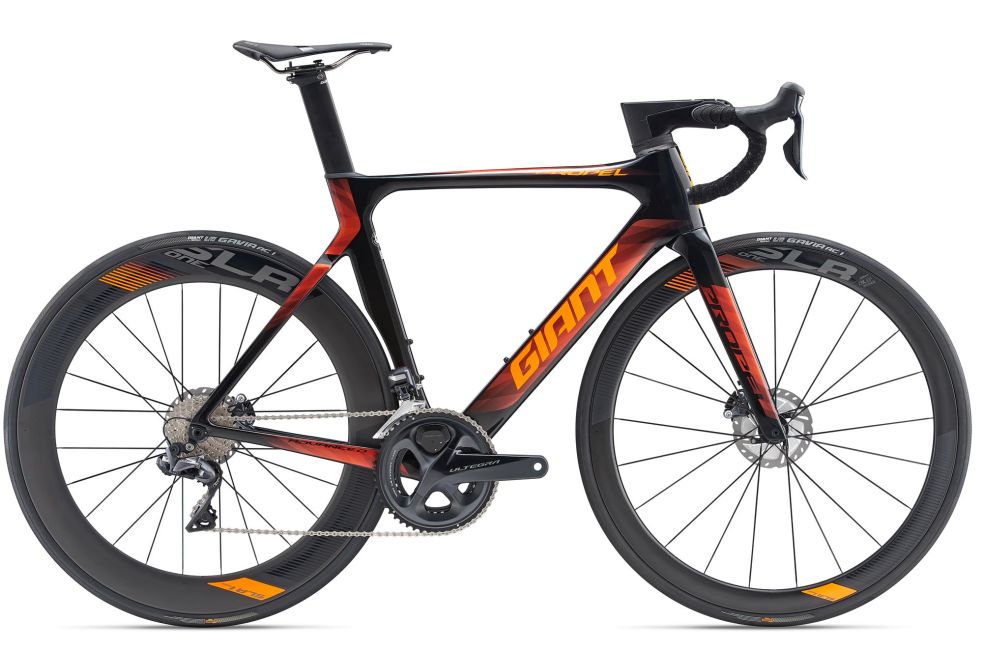 BICICLETA DE RUTA AERODINÁMICA GIANT PROPEL ADVACNED PRO 2 DISC